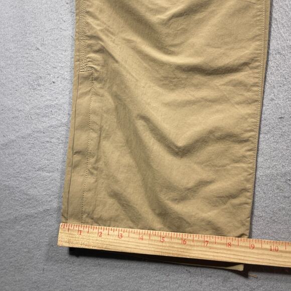 Eddie‎ Bauer Exploration II Convertible Pants Men 33x32 Saddle Zip-Off Cargo NWT - Picture 5 of 14